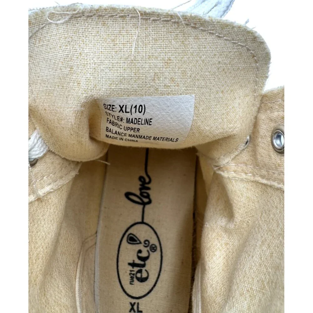 ETC Love Madeline Tan Sneakers Size: XL (10) - Picture 5 of 6